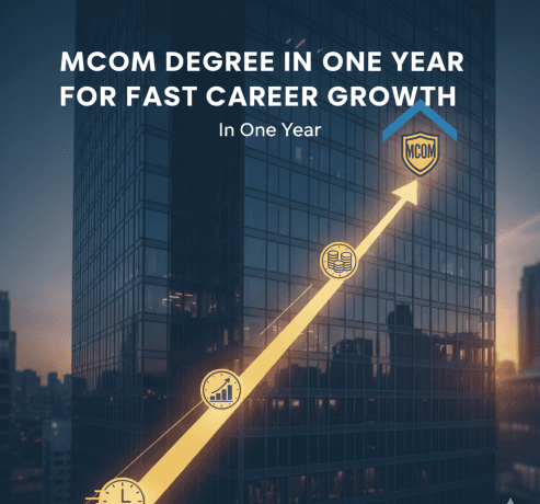 MCom Degree in One Year